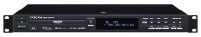 Tascam BD-MP4K 4K UHD Blu-Ray Multimedia Player