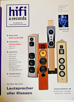 HiFi & Records 4/2002 Red Rose Passion Sugden A21a Mordaunt ShortMonitor Audio