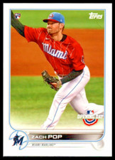 2022 Topps Opening Day #204 Zach Pop Rookie Rookie Card Miami Marlins/RC