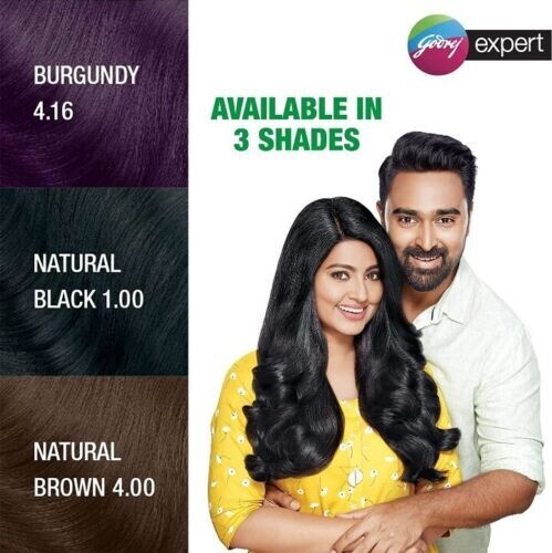 Godrej Expert Easy 5 Minute Shampoo  (Pack of 3)  Hair Color Sachet