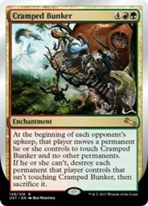 Cramped Bunker x4 - Unstable - NM-Mint, English - Unstable