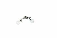 Spot Deckenspot Alpina 2-Flg.Deckenleuchte Spotleiste Strahler 55832-17-10 Indus