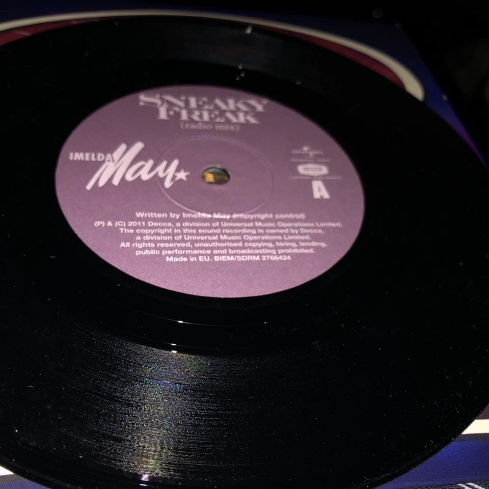 Imelda May ( Sneaky Freak ) UK 7"  Mint vinyl single record 45rpm 2011 New - Image 4 of 4