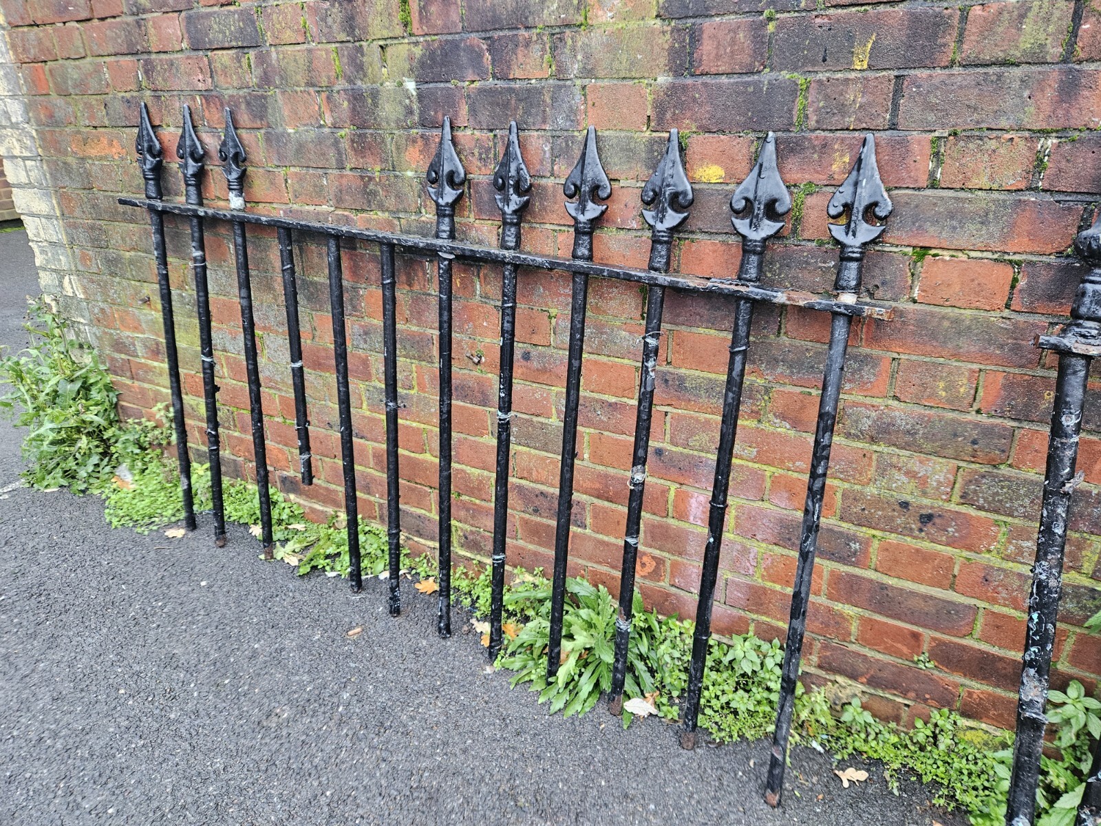 Vintage Cast Iron Railings eBay