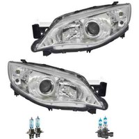 Scheinwerfer Set HB3/H7 FüR Subaru Impreza SchräGheck GR GH G3 Inkl. Lampen