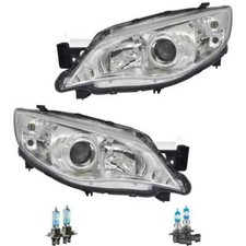 Scheinwerfer Set HB3/H7 für Subaru Impreza Schrägheck GR GH G3 inkl. Lampen