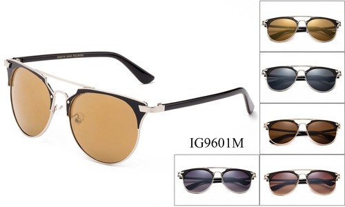 Venta al por mayor de gafas de sol a granel con marco de metal de moda 12-120 pares para mujeres, adolescentes - Imagen 4 de 24