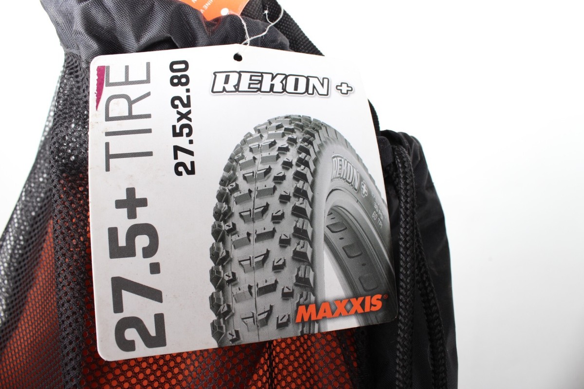 NIB Maxxis Rekon 27.5x2.80 MTB Tire W/ Maxxis Bag 60TPI Tubeless 