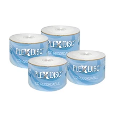 200 PC PlexDisc 52X 700 MB 80 MIN CD-R Logo Top Blank Disc Media 631-800