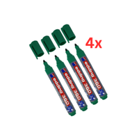 Edding Whiteboard Marker 360 GrüN 4 StüCk Rundespitze Boardmarker Flipchartstift