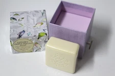 Punch Studio Lavender Soap Music Box Plays Ode to Joy Triple Milled Veg Based