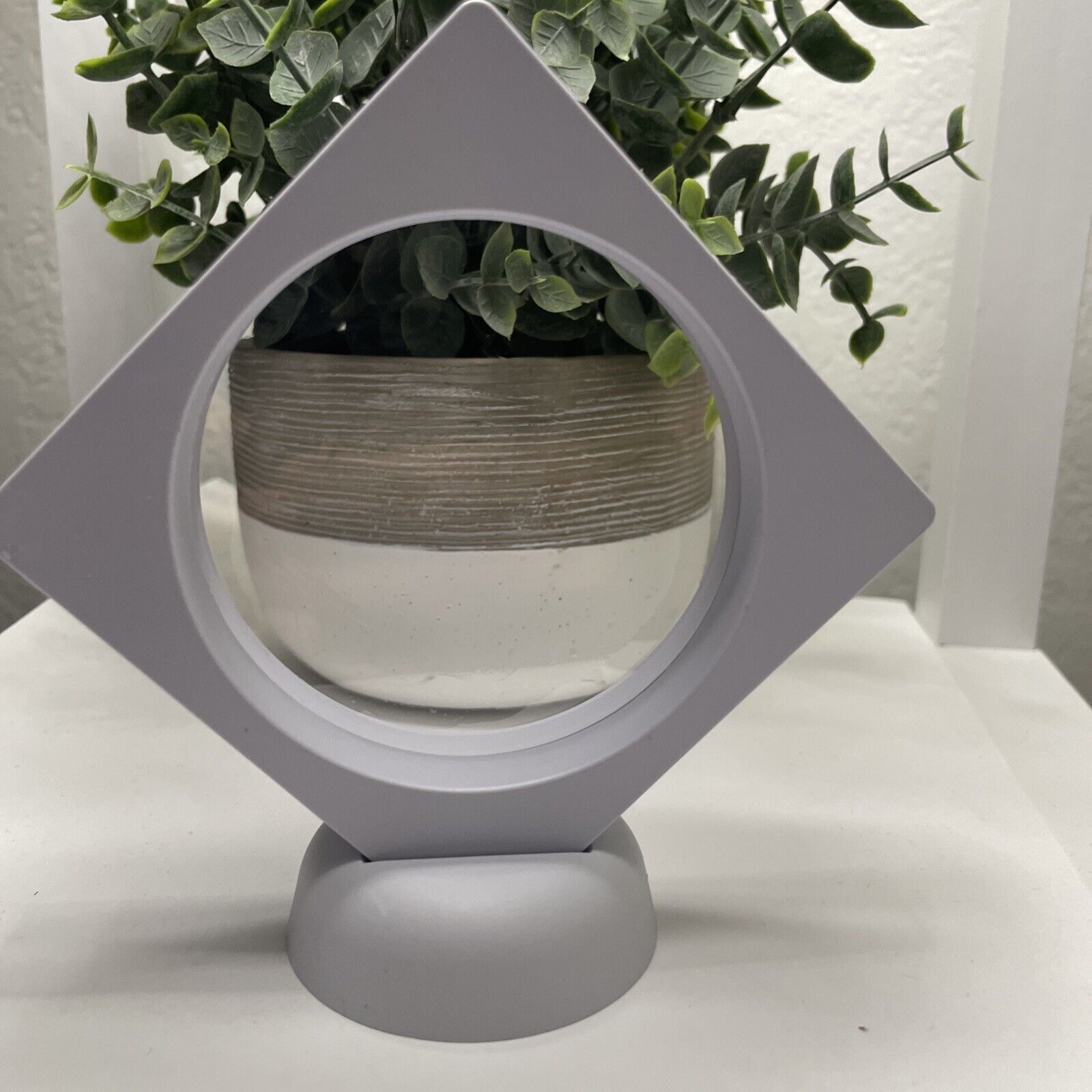 3 Jewelry, Coin, Antique, Shark Tooth Display case. Small, White Challenge Coin