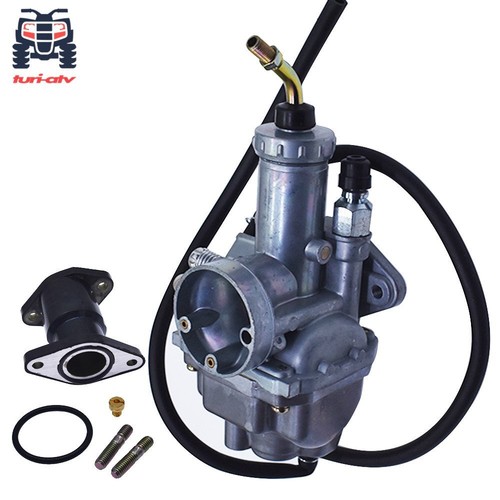 Carburateur fit voor Yamaha Breeze 125 1989-2004 Grizzly 125 YFM125 YFM125G Carb 2004-2013 met Inlaatspruitstuk Boot/Brandstof Valve Benzinekraan Schakelaar