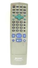 SHARP RRMCGA030WJSA DVD Player Remote Control DV-S2U