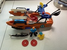 Imaginext Deep Sea Turbo bote de rescate 2016 faltan un par de piezas