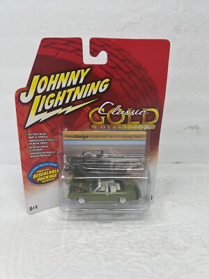 Johnny Lightning Muscle Cars USA - 1969 Dodge Coronet Super Bee Chase White (NG64) - 1/64