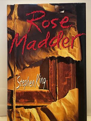 Rose Madder by Stephen King 1st Edition Hardcover with Dust Jacket 