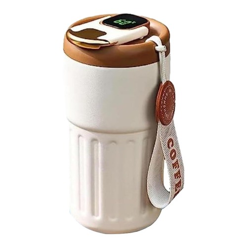 Coffee Thermos,Smart Sports Water Bottle with LED Temperature Display - Picture 13 of 15