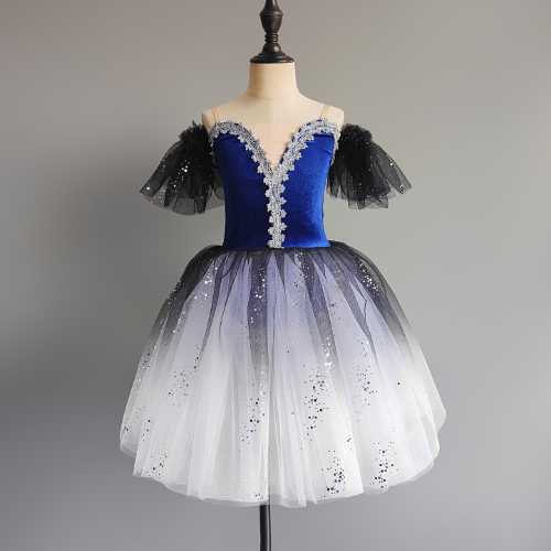 White Ballet Tutu Skirt Ballet Costumes Girls Professional Dance Skirt Ballerina - Picture 12 of 19