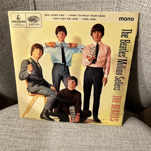 The Beatles' "Million Sellers" Parlophone Mono EP NM+ 45 Record (GEP 8946)