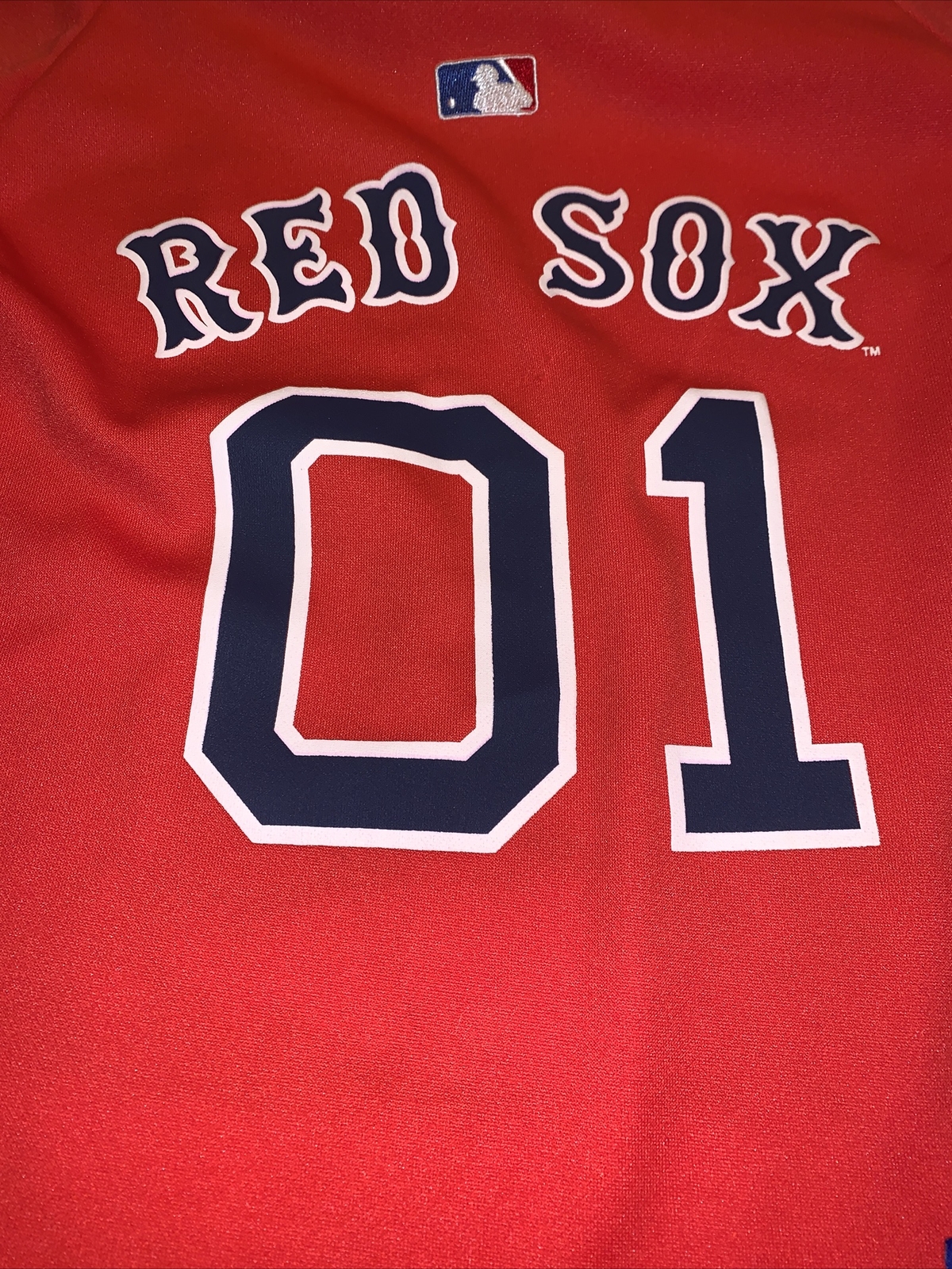 MLB Boston Red Sox Dog Jersey Large