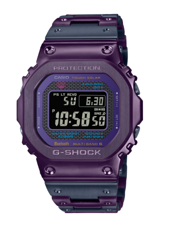 新品未使用GMW-B5000PB-6JF Casio G-SHOCK GMW-B5000PB-6JF Full Metal PURPLE LIMITED Solar Men