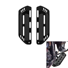Black 13 Inch Big Rider's Floorboard Fits Harley 2018-25 Softail Slim, Fat Boy