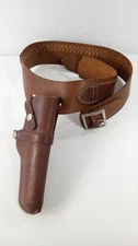 Vintage Hunter Leather Holster with Ammo Belt - # 152 MED Belt and # 5 Holster