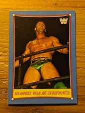 2017 Topps WWE Heritage Bizarre Summerslam Matches #6 Ken Shamrock wins a Lions