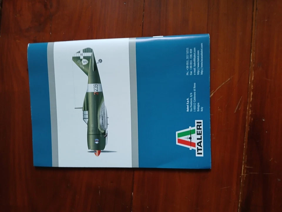 Italer Reggiane re 2002 1/48 Regia Aeronautica Luftwaffe Sealed Sigillato + Book - Immagine 3 di 4