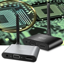 4K 5G Smart VGA Wireless WiFi Video Display Adapter IOS Android Phone Cast To TV