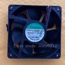 SUNON KDE2412PMB1-6A 12038 DC24V 10.3W 12CM 2-Wire Inverter Cooling Fan