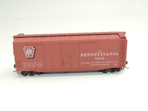 Coche de carga de acero HO Accurail Pennsylvania 40' PRR 65048 | Zustand: Used