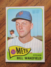 Bill Wakefield 1965 Topps #167 Trading Card MLB Baseball New York Mets