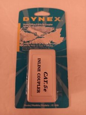 DYNEX IC-100 CAT5 / 5e RJ-45 Inline Coupler Ethernet 10/100 Base-T Connector New
