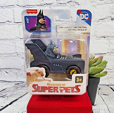 Fisher Price DC League of Super-Pets Ace Die-Cast Vehicle New in Box