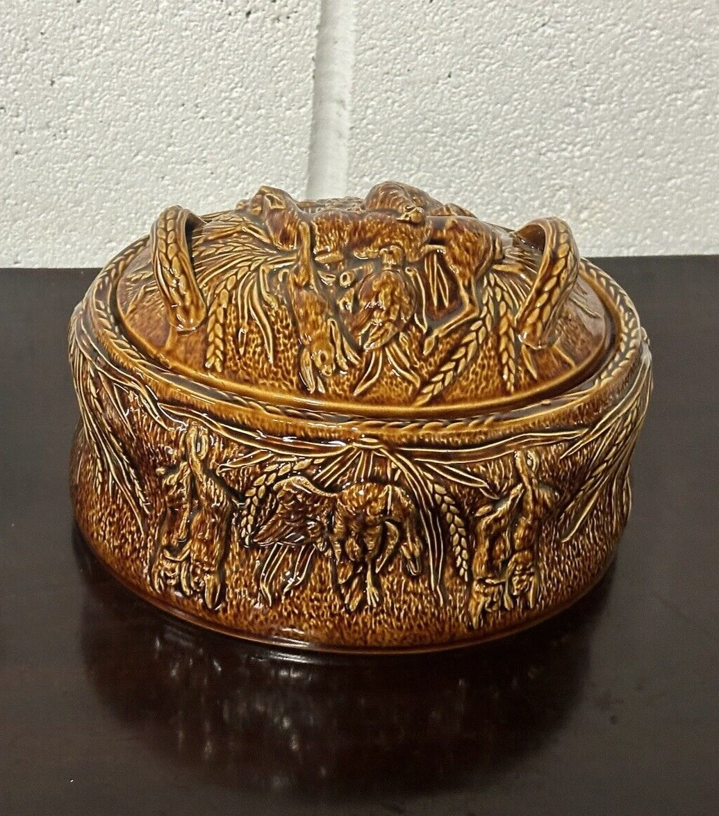 Gorgeous Vintage Ceramic Portmeirion Game Pie Dish