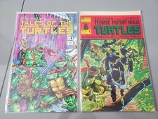 TALES OF THE TEENAGE MUTANT NINJA TURTLES #1 (1987)  EASTMAN! LOT OF 2