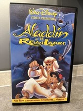 Aladdin E Il Re dei Ladri VHS Disney no dvd videocassetta originale Gennaio 1997