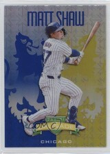 2024 Panini Crusade Crusade Blue Prizm Matt Shaw #18 1a7j