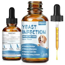 Dog Yeast Infection Treatment - Ear Skin Relief