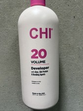 CHI 20 Volume Developer 28 oz With Aloe Silk ...