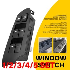For Kia Forte 2010-2013 Power Window Switch 93570-1m100wk Front Left Side