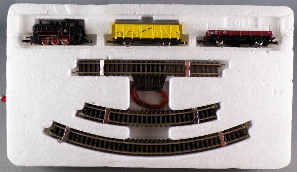 Märklin 8180S Ech Z Mini-Club Coffret Loco Wagons Rails Transfo Neuf Boite - Photo 4/4