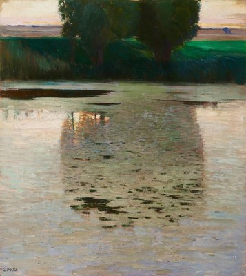Carl Moll: Dusk 22x30 Archival Quality Fine Art Print