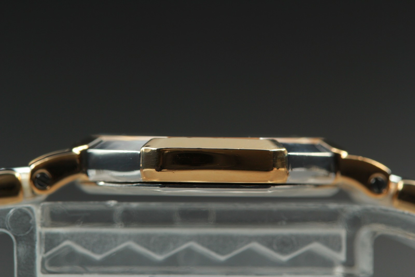 Near MINT* Yves Saint Laurent 2200-241762 Octagon Two-Tone Qz Ladies Watch JAPAN thumbnail 7