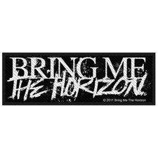 Bring Me The Horizon Patch · Horror Logo Stripe · Band Aufnäher Merch