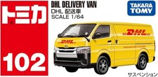 Takara Tomy Tomica No.102 DHL Delivery Van 1:64