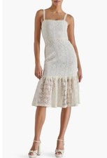Steve Madden Hartley Lace Dress Elegant Sweet Lacy Size 8