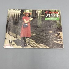 Canon AE-1 Program English Instructions. Vintage Canon Manual